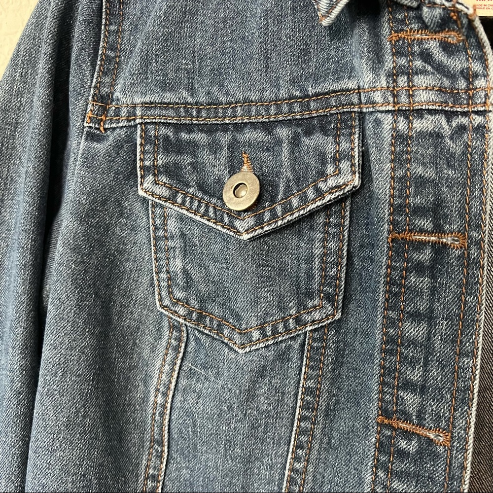 Mossimo Cropped Jean Jacket - image 8